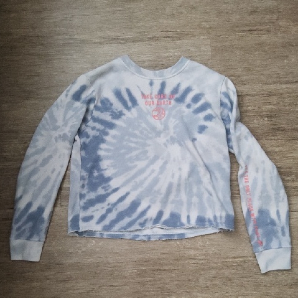 Abercrombie & Fitch Blue Tie-Dye Kids Shirt